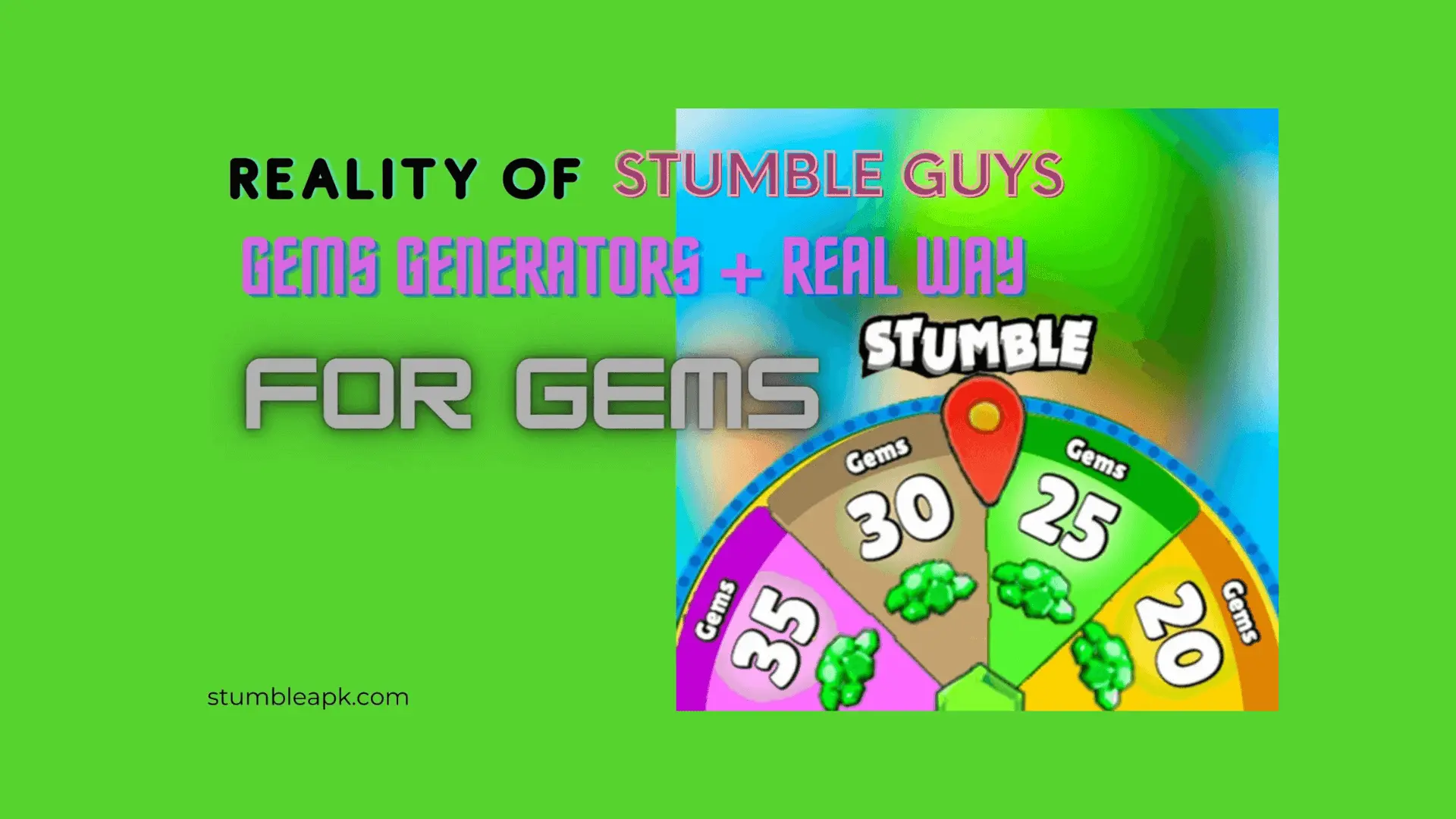 Reality of Stumble Guys Gems Generators + Real Way for Gems